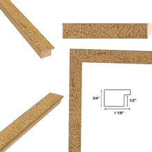 Load image into Gallery viewer, 11x14 Frame Natural Maple Wood Flat Picture Frame