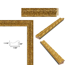 Load image into Gallery viewer, Versailles Gold Ornate Picture Frame - Vintage Wall Art 