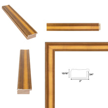 Load image into Gallery viewer, Vintage Antique Gold Picture Frame 