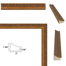 Load image into Gallery viewer, Gold Baroque Ornate Picture Frame