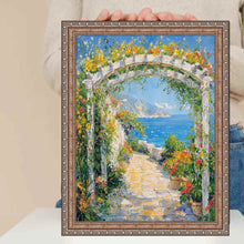 Load image into Gallery viewer, 16x20 Frame Aged Antique Silver With Bead Picture Frame-D6661
