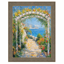 Load image into Gallery viewer, Aged Silver Ornate Shadow Box Picture Frame Home Office