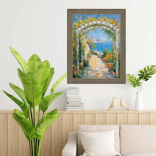 Load image into Gallery viewer, Aged Silver Ornate Shadow Box Picture Frame Home Office