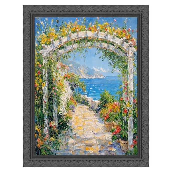 11x14 Frame Antique Black Wood Ornate Picture Frame