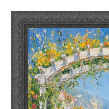 Load image into Gallery viewer, 11x14 Frame Antique Black Wood Ornate Picture Frame