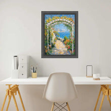 Load image into Gallery viewer, Antique Black Wood Ornate Picture Frame Office Décor