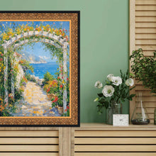 Load image into Gallery viewer, 16x20 Frame Antique Floral Gold With Black Lip Picture Frame