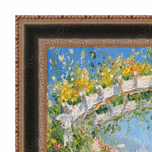 Load image into Gallery viewer, 16x20 Frame Antique Gold Black Leather Picture Frame