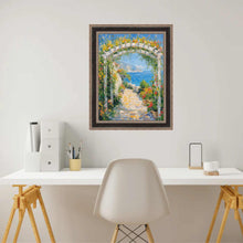 Load image into Gallery viewer, 11x14 Frame Antique Silver Black Leather Picture Frame