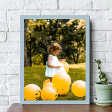 Load image into Gallery viewer, Baby Blue Picture Frame Modern Popular Custom Size Framing