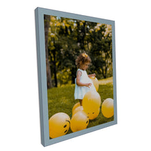 Load image into Gallery viewer, Baby Blue Picture Frame Modern Popular Custom Size Framing