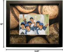 Load image into Gallery viewer, Softball Picture Frame Modern 5x7 Photo Display Frame 12x14.5
