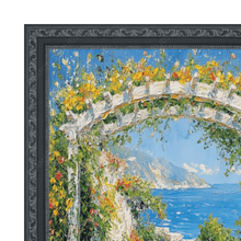Load image into Gallery viewer, 16x20 Frame Ornate Beaded Scoop Black Picture Frame Cris Cross