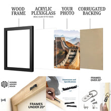 Load image into Gallery viewer, Print and Frame 16x16 Photos Frame - Upload Photo Framing