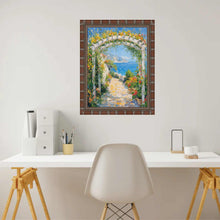 Load image into Gallery viewer, 16x20 Frame Boho Dark Brown Bamboo Picture Frame