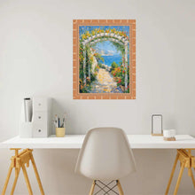 Load image into Gallery viewer, 11x14 Frame Boho Gold Bamboo Wood Picture Frame