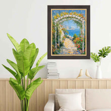 Load image into Gallery viewer, Cafe Wood Tone With Gold Lip Picture Frame Home Office