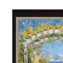 Load image into Gallery viewer, 16x20 Frame Cafe Wood With Silver Lip Picture Frame