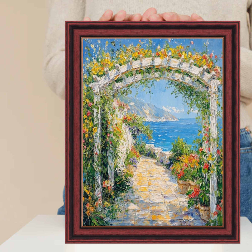 Certificate Gloss Cherry Wood Gold Lip Picture Frame 