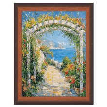 Load image into Gallery viewer, 16x20 Frame Certificate Glossy Walnut Wood Picture Frame