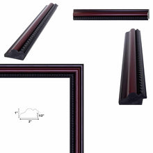 Load image into Gallery viewer, 16x20 Frame Certificate Mahogany With Rope Picture Frame