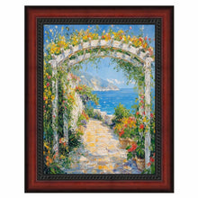 Load image into Gallery viewer, 16x20 Frame Certificate Mahogany With Rope Picture Frame