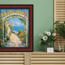 Load image into Gallery viewer, 16x20 Frame Certificate Mahogany With Rope Picture Frame