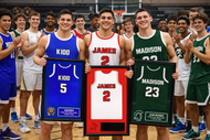 High School Football Basketball Baseball Senior Jersey Frame