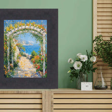 Load image into Gallery viewer, 16x20 Frame Contemporary Cappuccino Cafe Wood Picture Frame