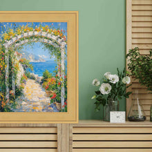 Load image into Gallery viewer, 11x14 Frame Contemporary Gold Leaf Flat Picture Frame