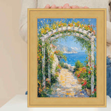Load image into Gallery viewer, 16x20 Frame Contemporary Gold Leaf Flat Picture Frame