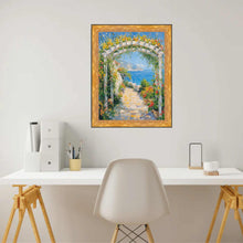 Load image into Gallery viewer, 16x20 Frame Contemporary Modern Slope Gold Metal Picture Frame 