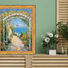 Load image into Gallery viewer, 16x20 Frame Contemporary Modern Slope Gold Metal Picture Frame 