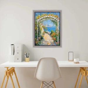 16x20 Frame Contemporary Silver With Black Picture Frame