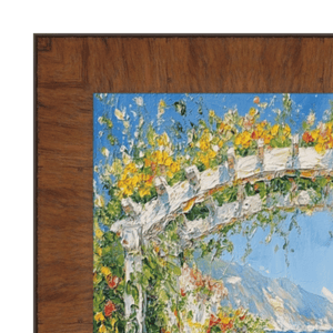 11x14 Frame Contemporary Wood Grain Honey Scoop Picture Frame