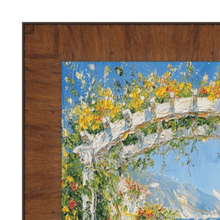 Load image into Gallery viewer, Contemporary Wood Grain Honey Scoop Picture Frame 