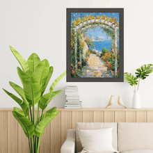 Load image into Gallery viewer, Cris Cross Cathedral Gothic Black Picture Frame 