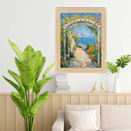 Cypress Natural Oak Wood Picture Frame 