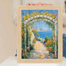 Load image into Gallery viewer, Cypress Natural Oak Wood Picture Frame 