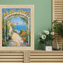 Load image into Gallery viewer, Cypress Natural Oak Wood Picture Frame 