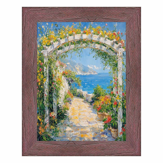 16x20 Frame Drift Wood Barnwood Hibiscus Rustic Picture Frame Wall