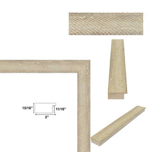 Load image into Gallery viewer, 11x14 Frame Drift wood Barnwood White Wash Rustic Picture Frame Vintage