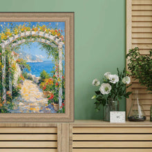 Load image into Gallery viewer, 11x14 Frame French Silver Leaf Ornate Picture Frame