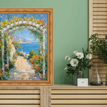 Load image into Gallery viewer, Funky Birght Gold Leaf Gothic Picture Frame Home Office