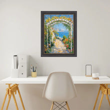Load image into Gallery viewer, 11x14 Frame Funky Gothic Black With Gold Picture Frame
