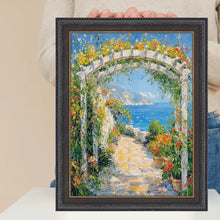 Load image into Gallery viewer, Funky Gothic Black With Gold Picture Frame Home Office