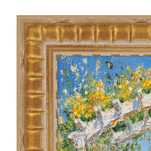 Load image into Gallery viewer, 16x20 Frame Gladiator Gold Ribbed Picture Frame