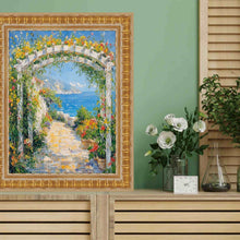 Load image into Gallery viewer, 16x20 Frame Gladiator Gold Ribbed Picture Frame