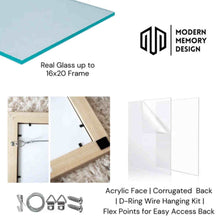 Load image into Gallery viewer, 16x20 Frame Gladiator Gold Ribbed Picture Frame