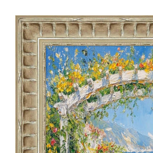 11x14 Frame Gladiator Silver Ribbed Picture Frame